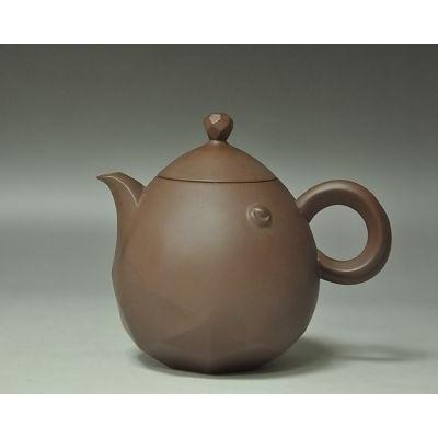 【澄韻堂】現貨全新正品、免運-陸羽精選紫砂壺-附禮盒提袋- 十二生肖晶鑽鼠紫砂壺/段泥壺,約210cc-細節圖2