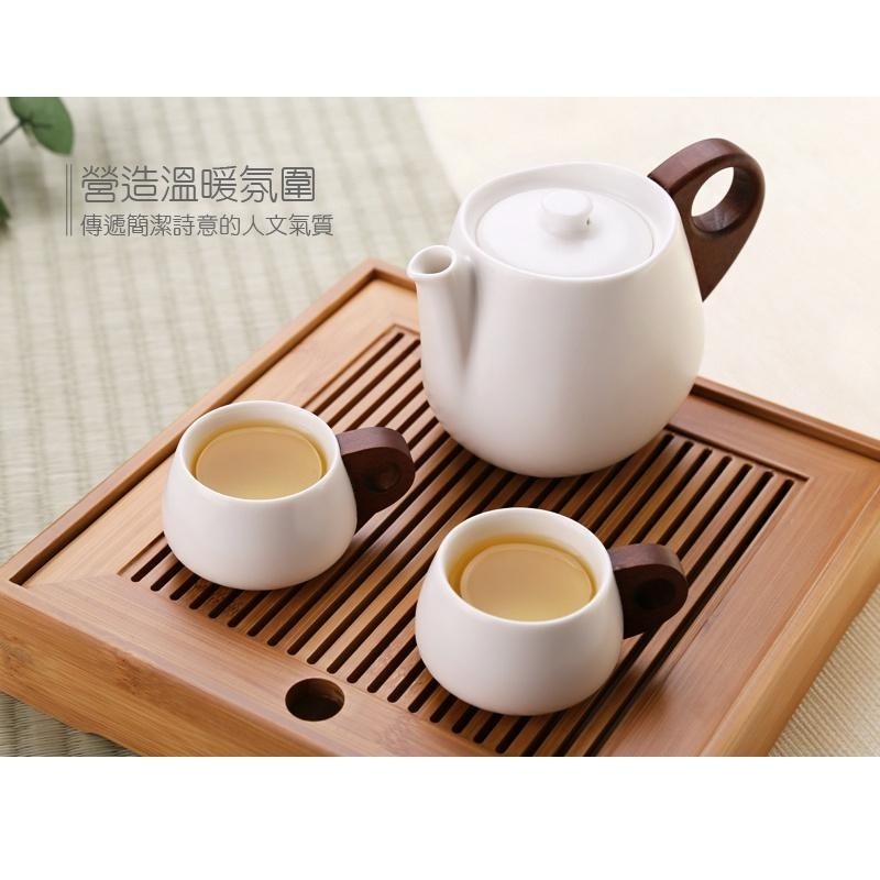 【澄韻堂】免運-宜龍陶瓷茶具組 白‧居易(壺+2杯)3入禮盒 茶壺 泡茶壺 整套茶具 茶具禮盒-細節圖6