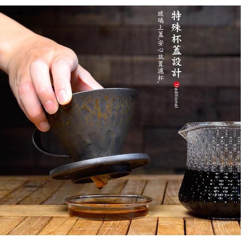 【澄韻堂】免運, 河野流 靜岡玻璃壺 420ml/咖啡壺 泡茶壺 100%台灣製造 SGS檢驗合格，無重金屬、塑化劑-細節圖6