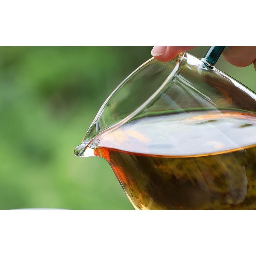 【澄韻堂】宜龍/ 柳川公杯(300ml)-3色可選-茶海/公道杯-耐熱玻璃,採高純淨二氧化矽礦砂製造。耐用不易老化起霧-細節圖5