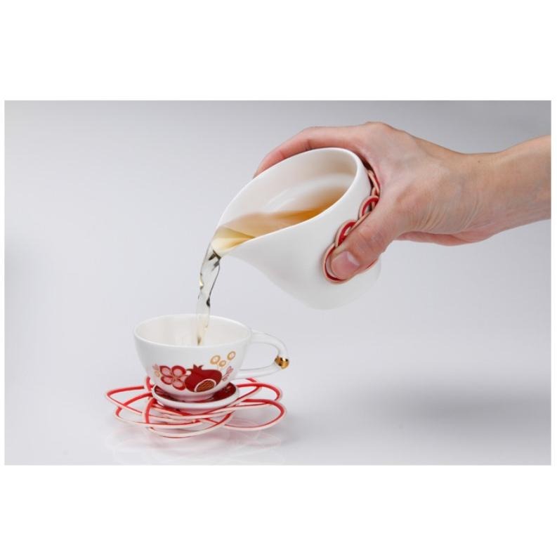 【澄韻堂】現貨不用等、免運、優惠-宜龍陶瓷茶具 遞結良緣茶杯50ML/2入一組-細節圖3