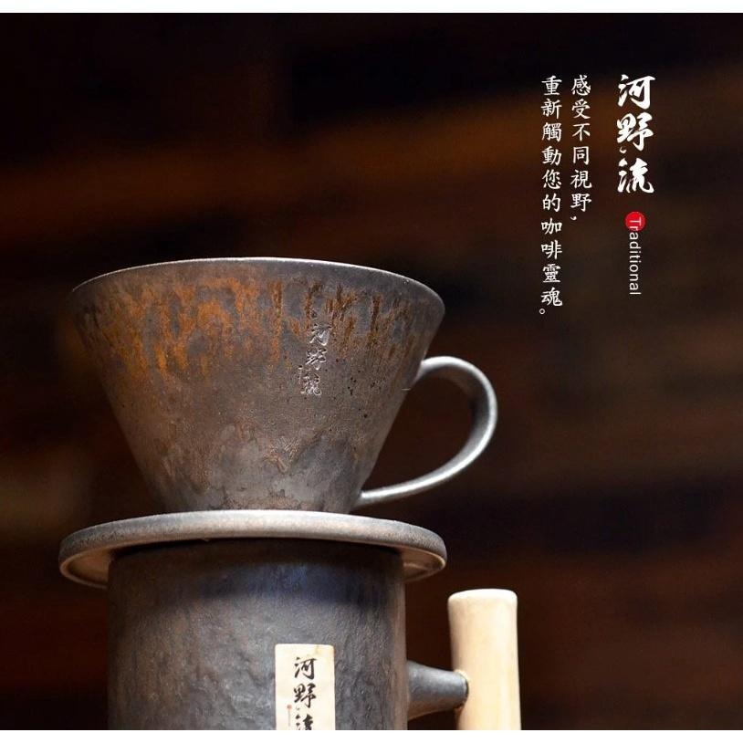 【澄韻堂】免運, 河野流 文京手作濾杯 咖啡濾杯(1-2杯)-細節圖2