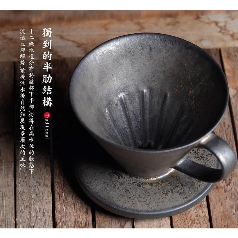 【澄韻堂】免運, 河野流 文京手作濾杯 咖啡濾杯(1-2杯)-細節圖4