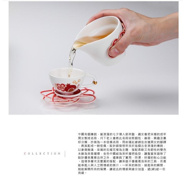 【澄韻堂】現貨不用等、免運、優惠-宜龍陶瓷茶具 遞結良緣茶海-細節圖3