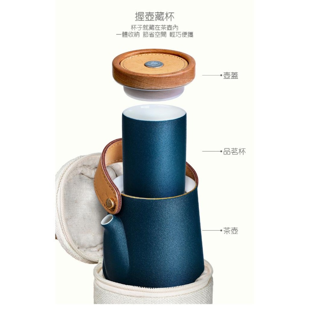 【澄韻堂】現貨免運中, 宜龍/茶大師 風靡革履獨享組(270ml), 三色可選, 旅遊辦公水杯 陶瓷杯-細節圖3