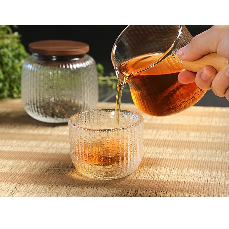 【澄韻堂】 宜龍/茶大師 雙層玻璃-貝紋水晶雙層玻璃杯2入(85ml), 防燙玻璃杯,茶杯-細節圖9