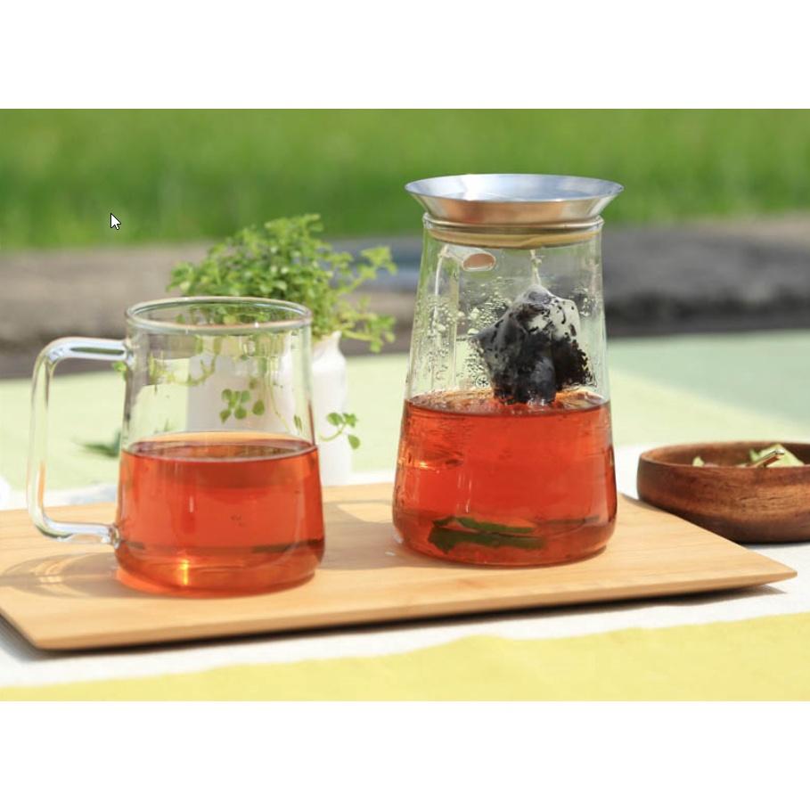 【澄韻堂】免運-宜龍/茶覺360茶壺-650ML+5色可選-316不鏽鋼蓋-耐熱玻璃-馬克杯-細節圖2