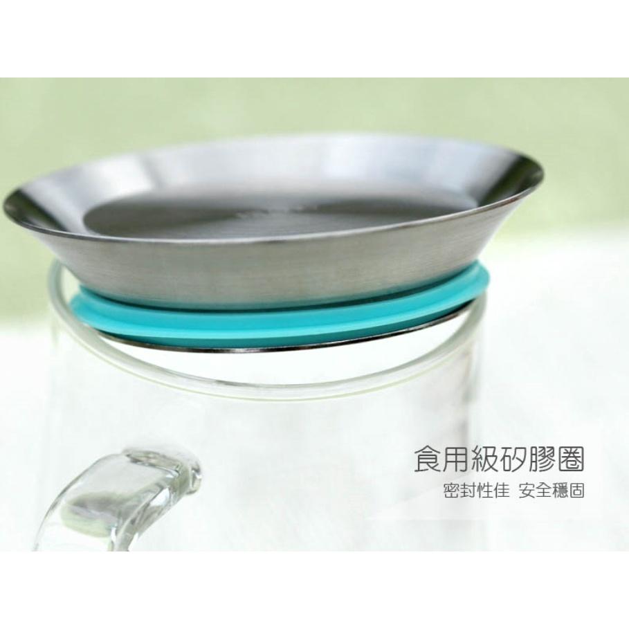 【澄韻堂】免運-宜龍/茶覺360茶壺-650ML+5色可選-316不鏽鋼蓋-耐熱玻璃-馬克杯-細節圖3