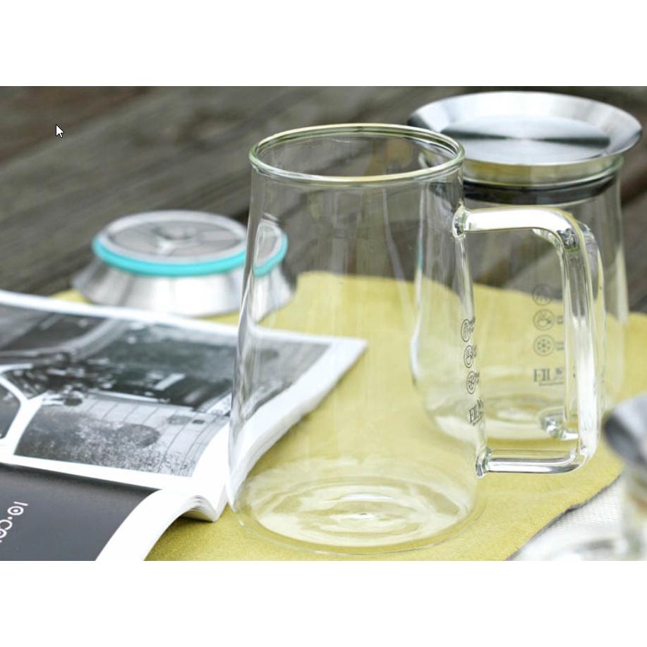 【澄韻堂】免運-宜龍/茶覺360茶壺-650ML+5色可選-316不鏽鋼蓋-耐熱玻璃-馬克杯-細節圖7