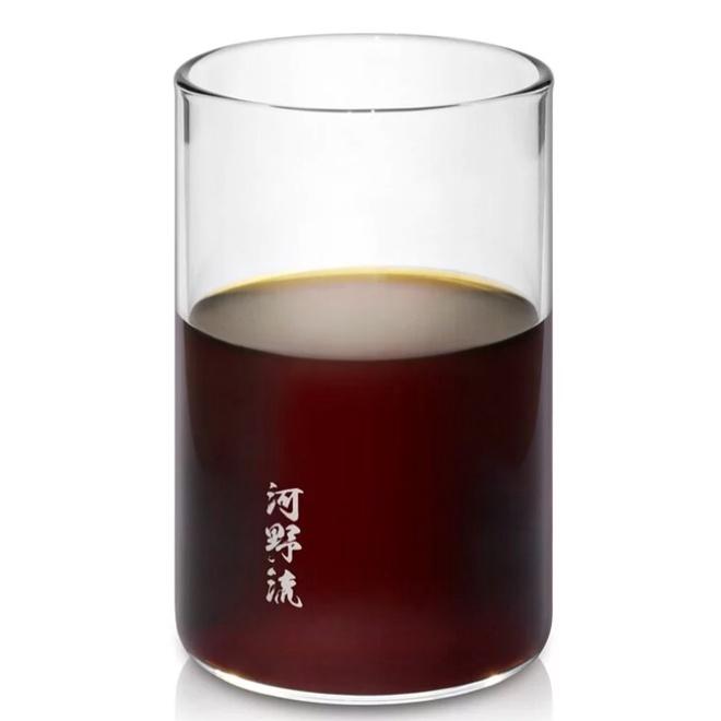 【澄韻堂】河野流 雙子座玻璃杯組(內含：河野流 雙子座1入、冰熱杯2入)山毛櫸木密封蓋 極具美感的咖啡罐、茶罐-細節圖2