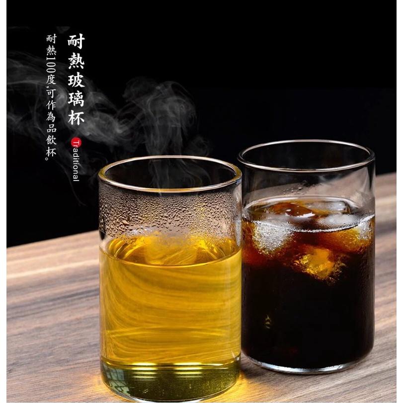 【澄韻堂】河野流 雙子座玻璃杯組(內含：河野流 雙子座1入、冰熱杯2入)山毛櫸木密封蓋 極具美感的咖啡罐、茶罐-細節圖6