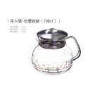 【澄韻堂】宜龍/茶大師如意紋-400/700ML可選-熱銷11年304不鏽鋼蓋-耐熱玻璃-規格圖11