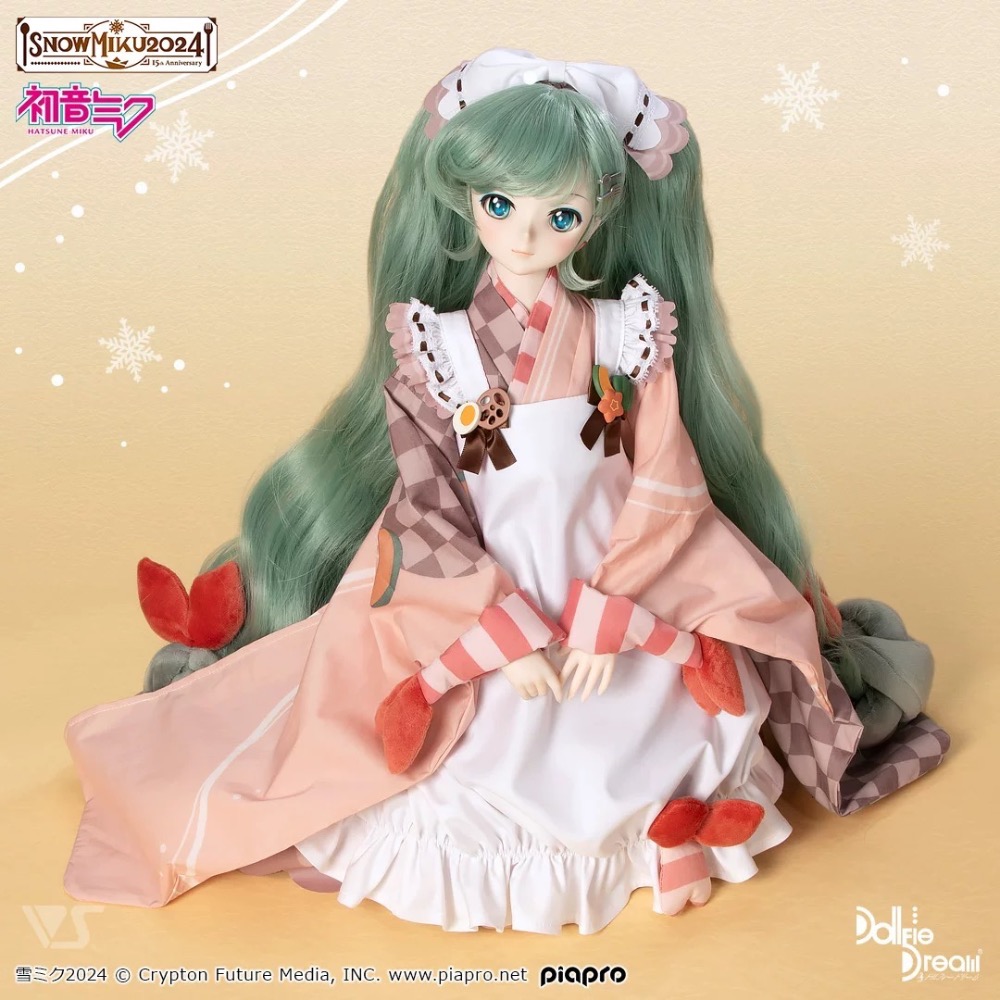 台現❄️volks 2024雪初音三分娃衣大全套｜dd適用-細節圖4