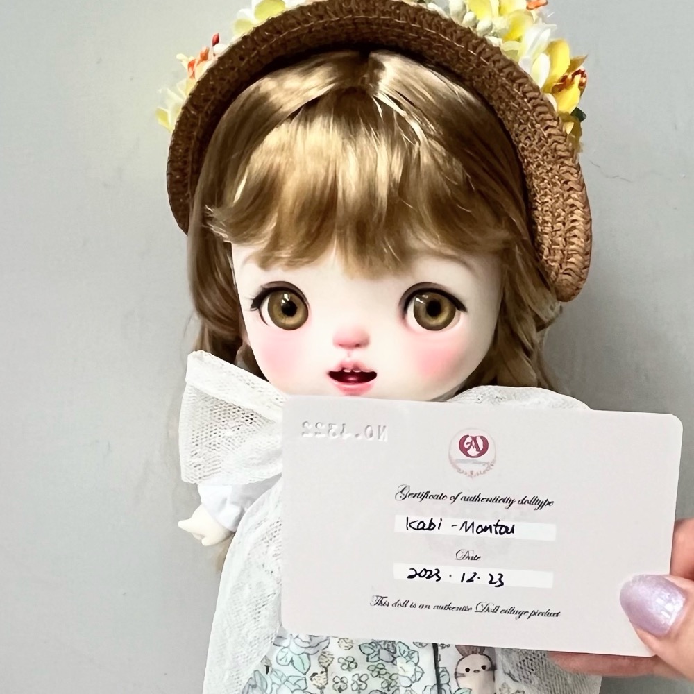 台現》DollVillage韓娃Kabi胖六分24公分BJD｜Adoll land Cat-Fubao巨嬰-細節圖3