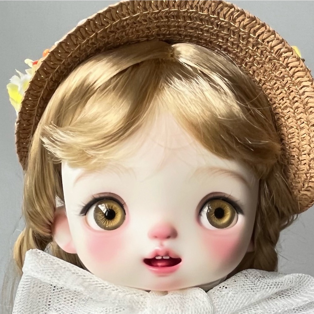 台現》DollVillage韓娃Kabi胖六分24公分BJD｜Adoll land Cat-Fubao巨嬰-細節圖4