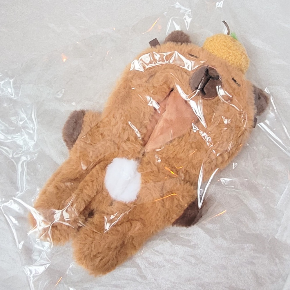 台現🇹🇼20cm棉花娃衣《卡比巴拉連體衣》-細節圖2