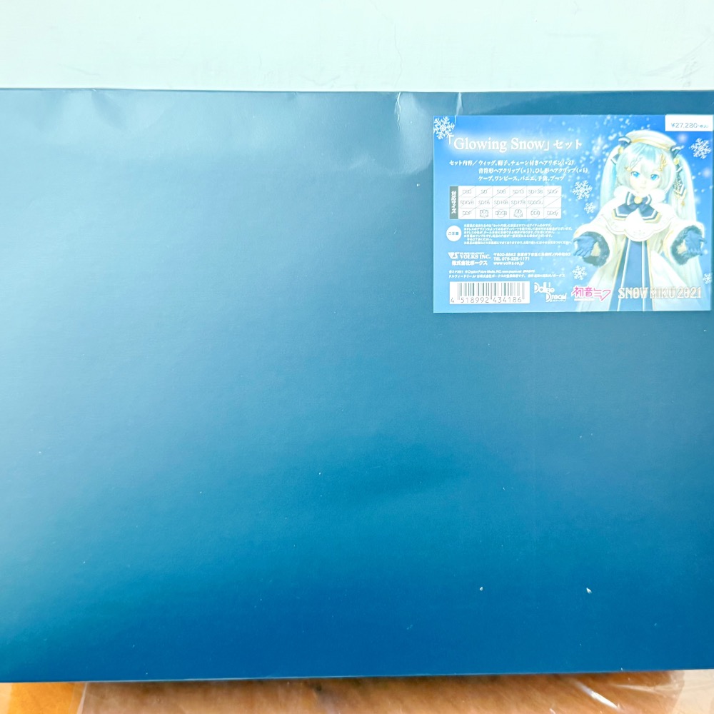 台現🇹🇼Volks 2021雪初音衣鞋假髮大全套｜dd ddsb ddb dds-細節圖4