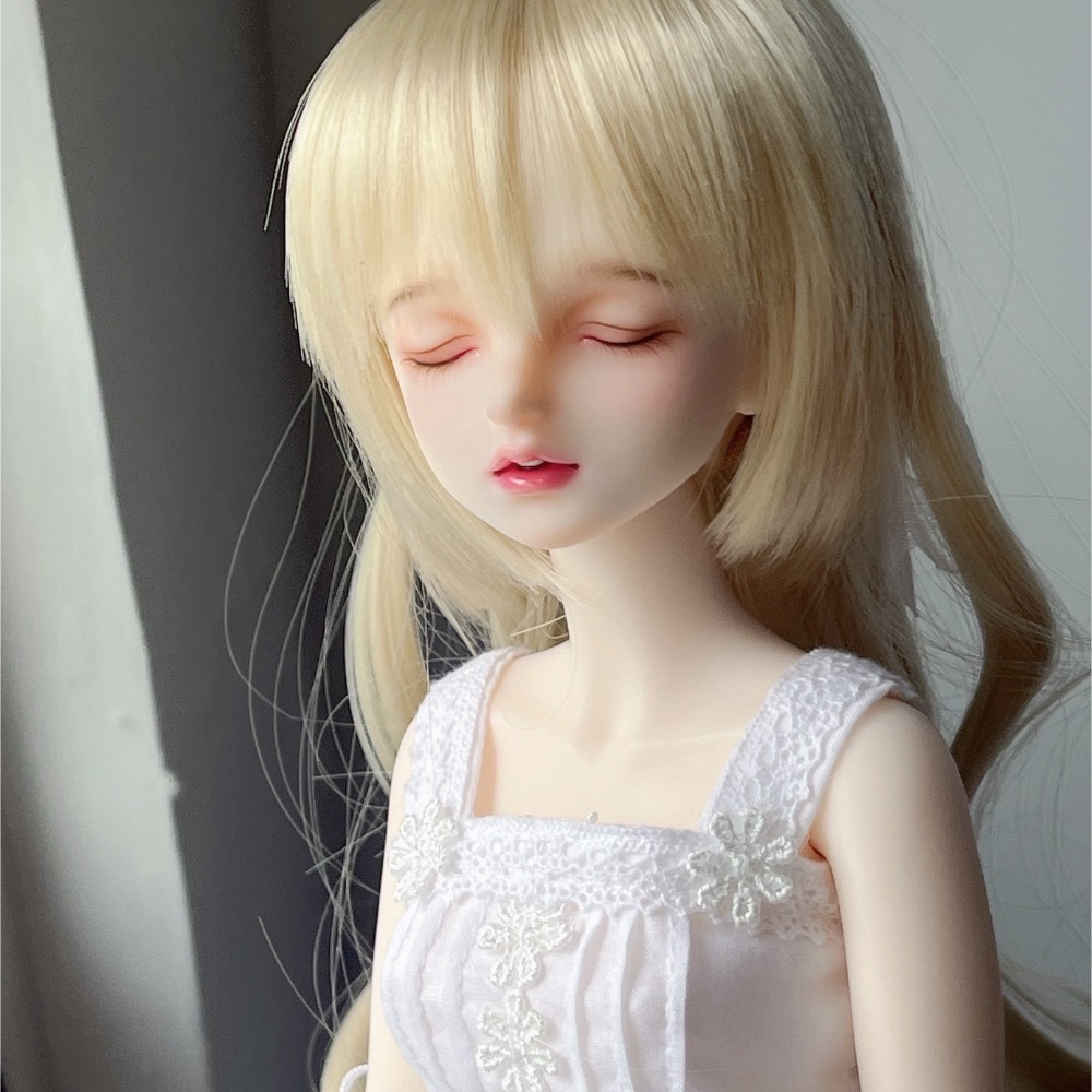 台現🇹🇼Xaga doll四分整娃Clear閉眼｜全新白桃肌帶妝頭+身bjd-規格圖9