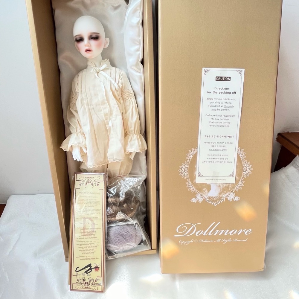 台現🇰🇷DOLLMORE三分白肌BJD男娃Illua Doll- 半眠DELL｜ 10SD 13SD-細節圖4