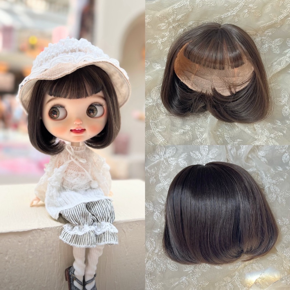 美品✨Blythe用高溫絲假髮｜小布用妹妹頭-規格圖6