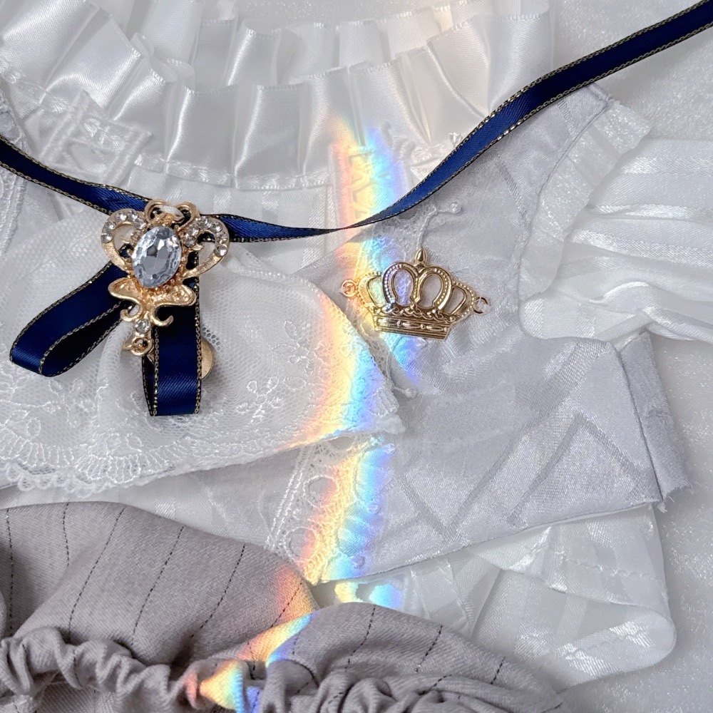 台現🇹🇼可奈造物40cm《維斯佩拉》無屬性原創華麗風娃衣 棉花娃娃-細節圖4