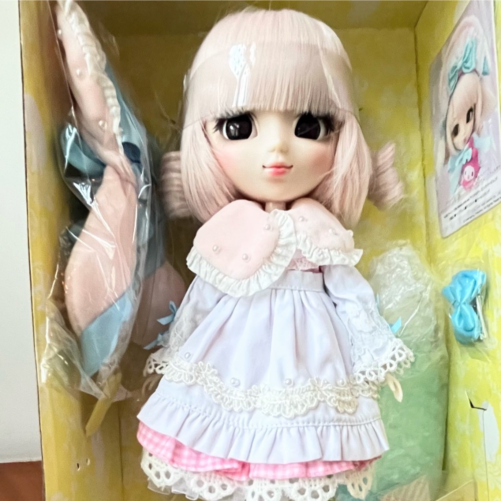 美品✨Pullip佩利普 p-248 三麗鷗聯名美樂蒂粉色版本-My Melody pink ver.六分娃-細節圖2