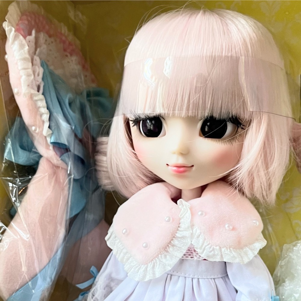 美品✨Pullip佩利普 p-248 三麗鷗聯名美樂蒂粉色版本-My Melody pink ver.六分娃-細節圖5