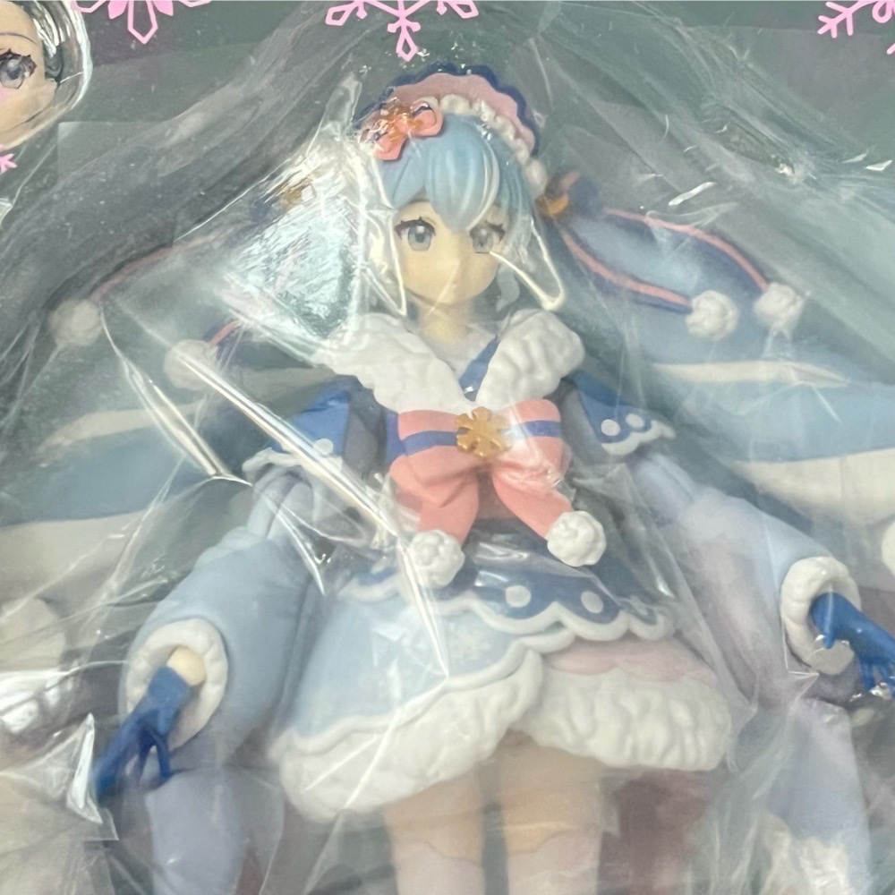全新台現🇹🇼初音未來 黏土人 可動公仔 figma 雪初音 魔法未來-細節圖2