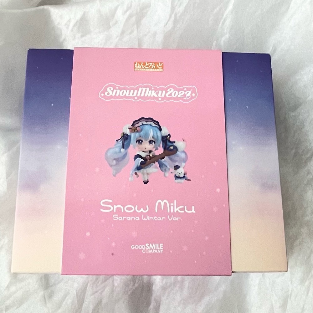 全新台現🇹🇼初音未來 黏土人 可動公仔 figma 雪初音 魔法未來-細節圖3