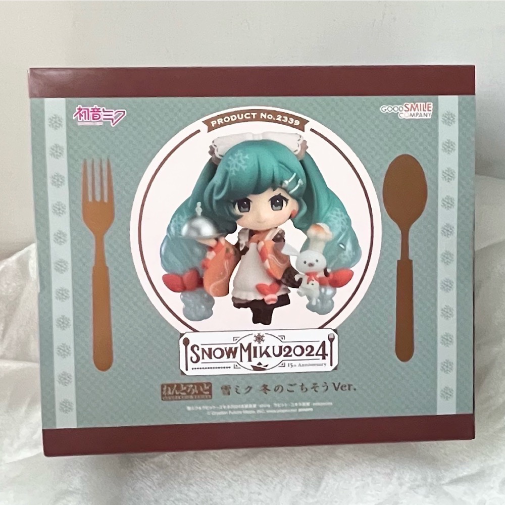 全新台現🇹🇼初音未來 黏土人 可動公仔 figma 雪初音 魔法未來-細節圖4
