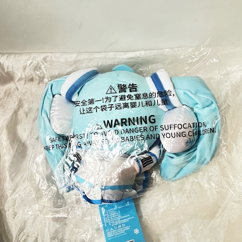 台現🇹🇼樂不可支 雪未來 25公分玩偶 bilibili 雪初音-細節圖5