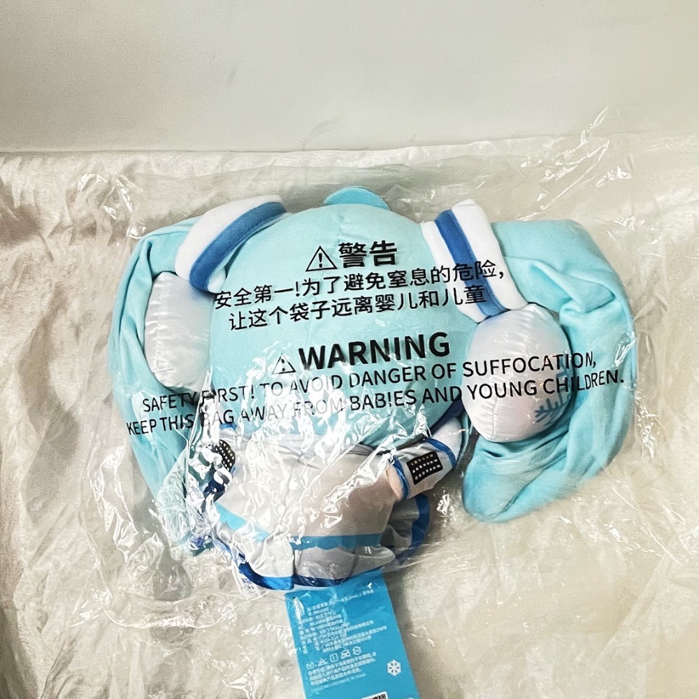 台現🇹🇼樂不可支 雪未來 25公分玩偶 bilibili 雪初音-細節圖5