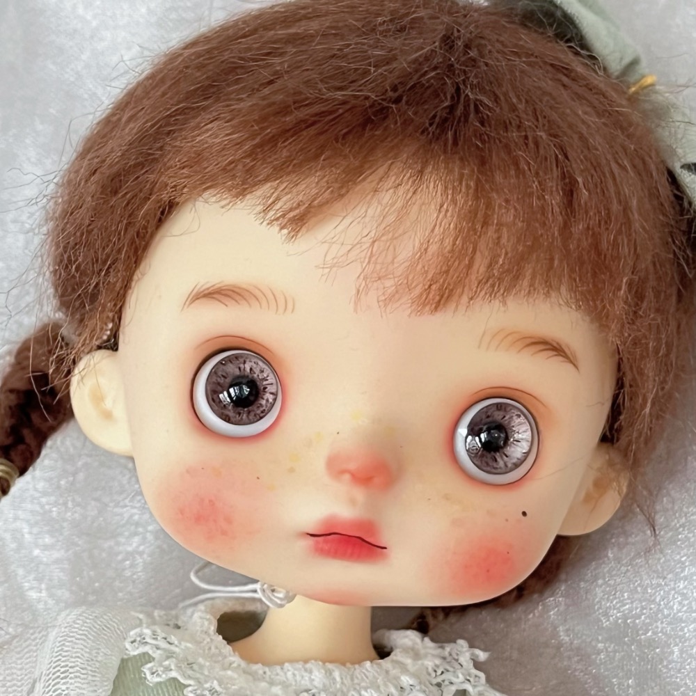 里親✨野蠻寶貝二代改娃整娃 妝師助力車沒脖子 八分娃 可動關節-規格圖3