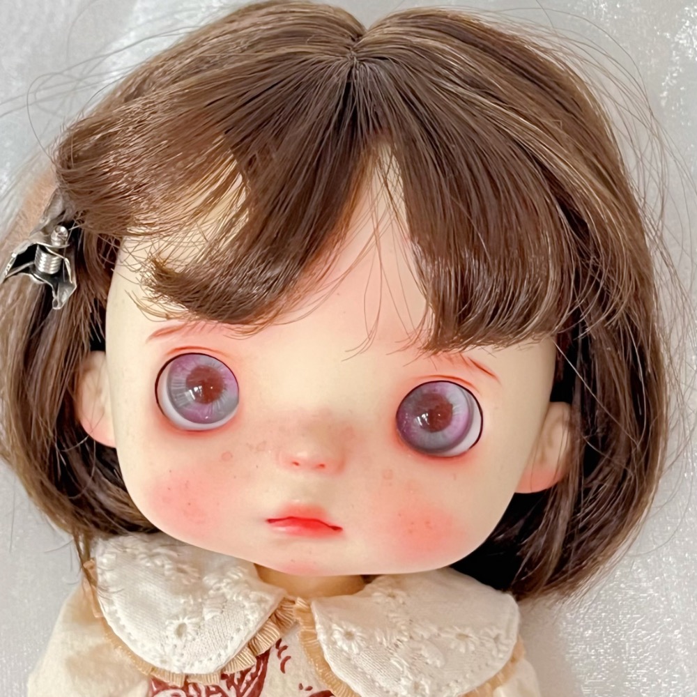 里親✨野蠻寶貝二代改娃整娃 妝師助力車沒脖子 八分娃 可動關節-規格圖3