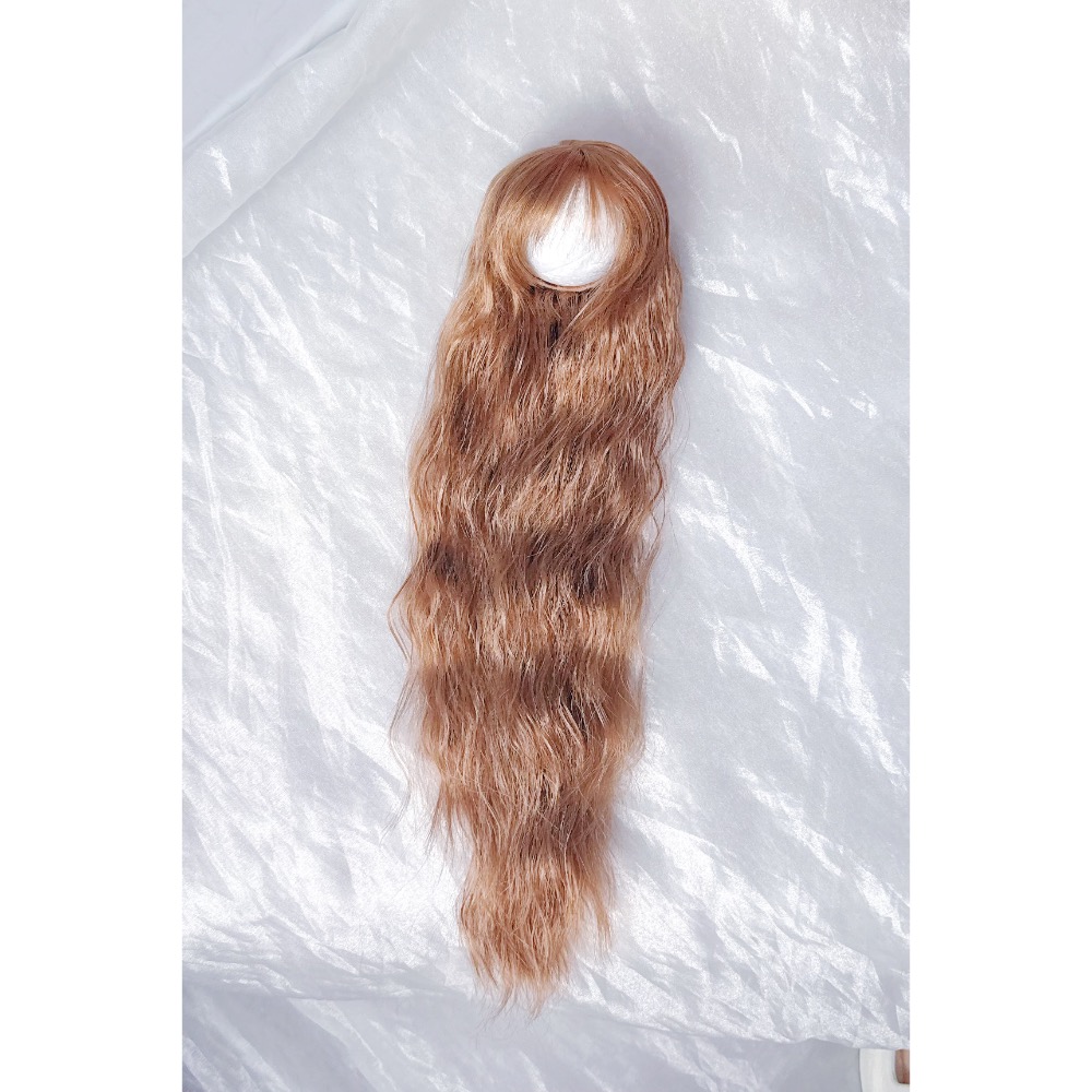 美品✨Volks 3分 超長捲髮 金茶 bjd 假髮 1/3 sd-細節圖3
