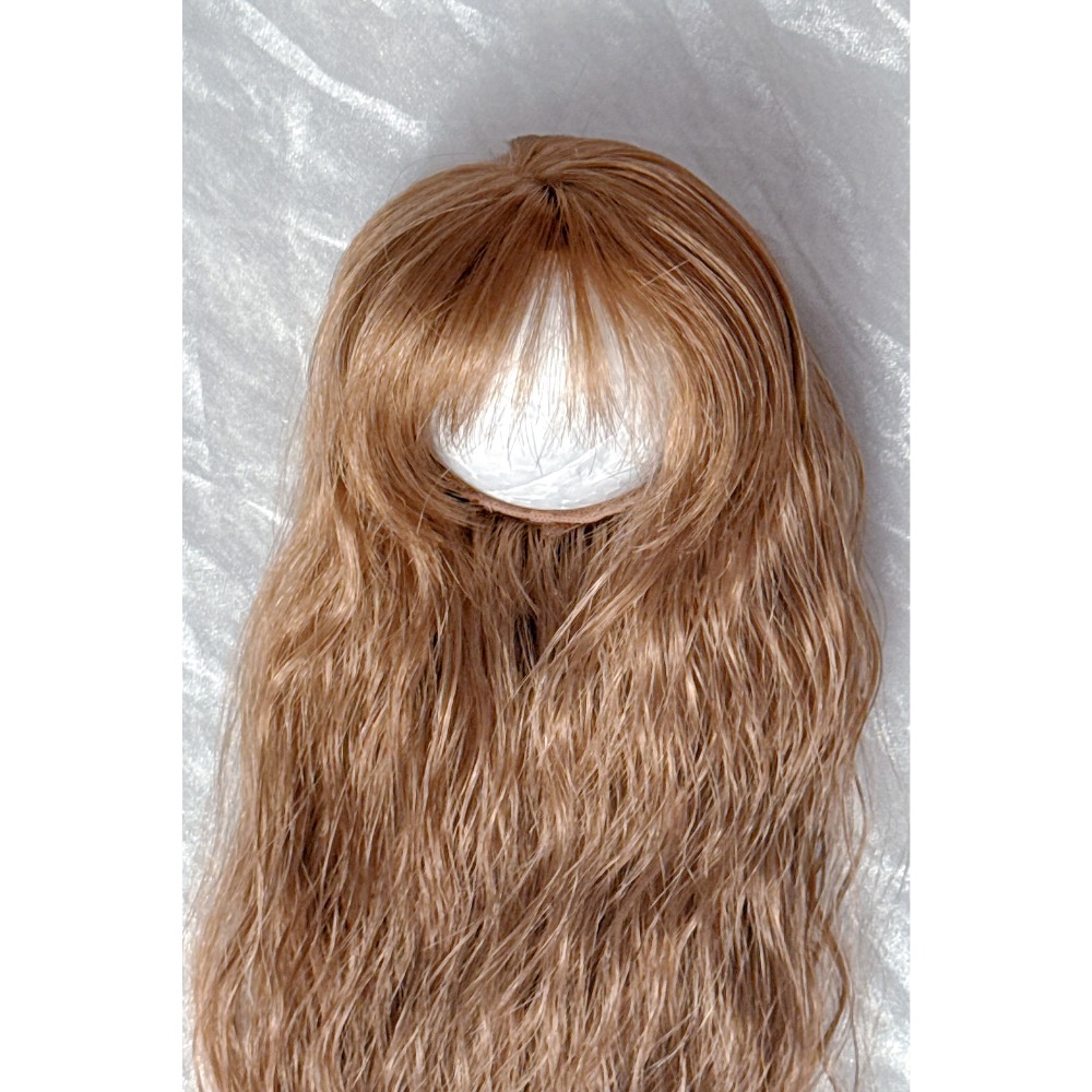 美品✨Volks 3分 超長捲髮 金茶 bjd 假髮 1/3 sd-細節圖4
