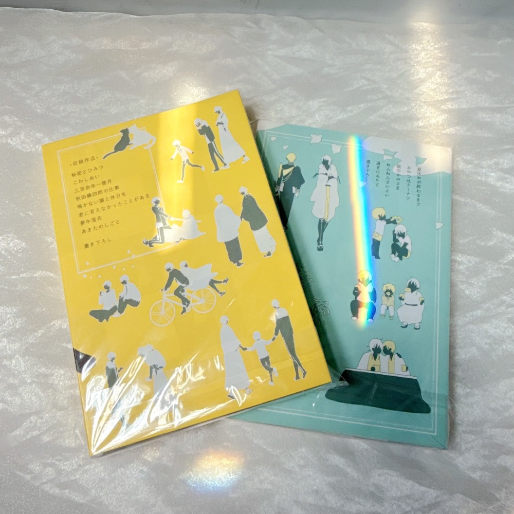 台現⚠️ 或る本丸の恋語 再録集 鶴一期 日文全漫畫同人誌 刀劍亂舞 とりのこ ひさと 鶴一 一期鶴 鶴丸国永 一期一-細節圖3