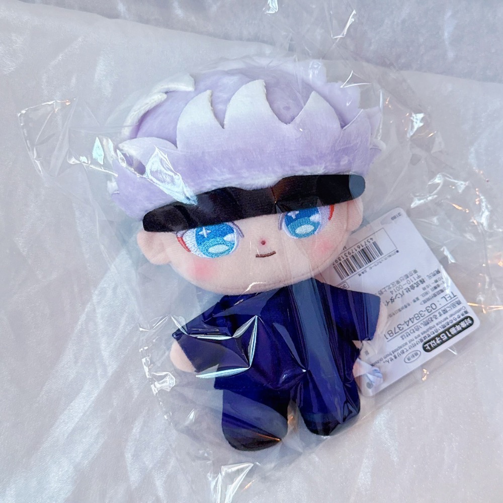 台現🇹🇼Bandai 五條悟 16公分 迷你娃 ぷりぬいたっちどりーむ 萬代南宮夢 懷玉 玉折 高專悟 咒術迴戰-規格圖2