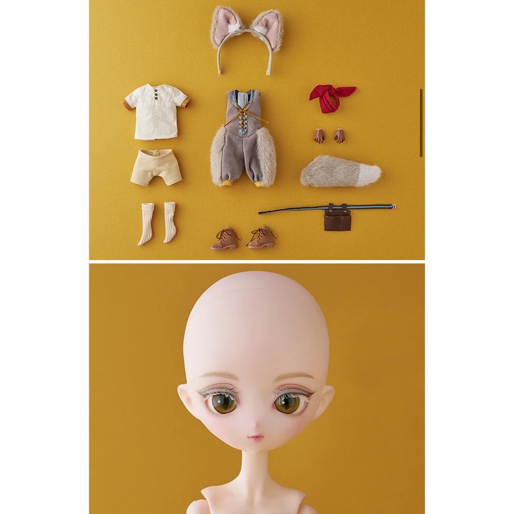 全新🐺 Harmonia bloom《溫柔的大野狼》整娃 GSC 好微笑 Zuckerl Gentle Wolf-細節圖2