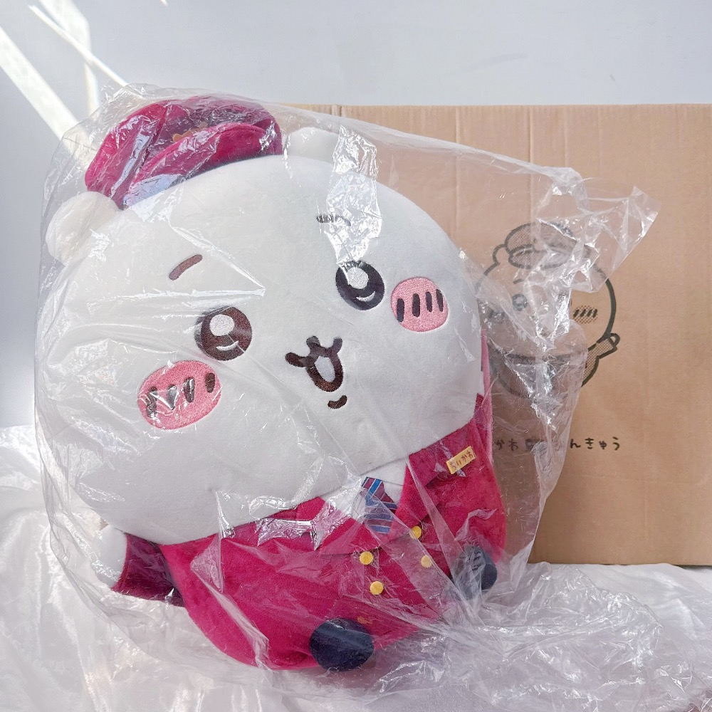 台現🇹🇼正版 58cm阪急 吉伊卡哇 聯名大娃 烏薩奇 哈奇貓 小八貓-細節圖2