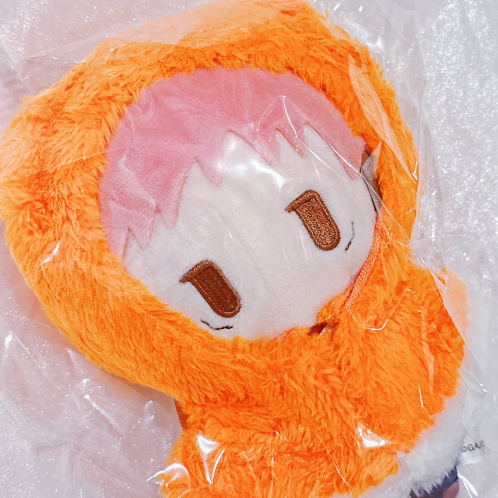 全新🐯Tapioca 虎杖悠仁 斗篷娃 毛絨吊飾 咒術迴戰-細節圖3