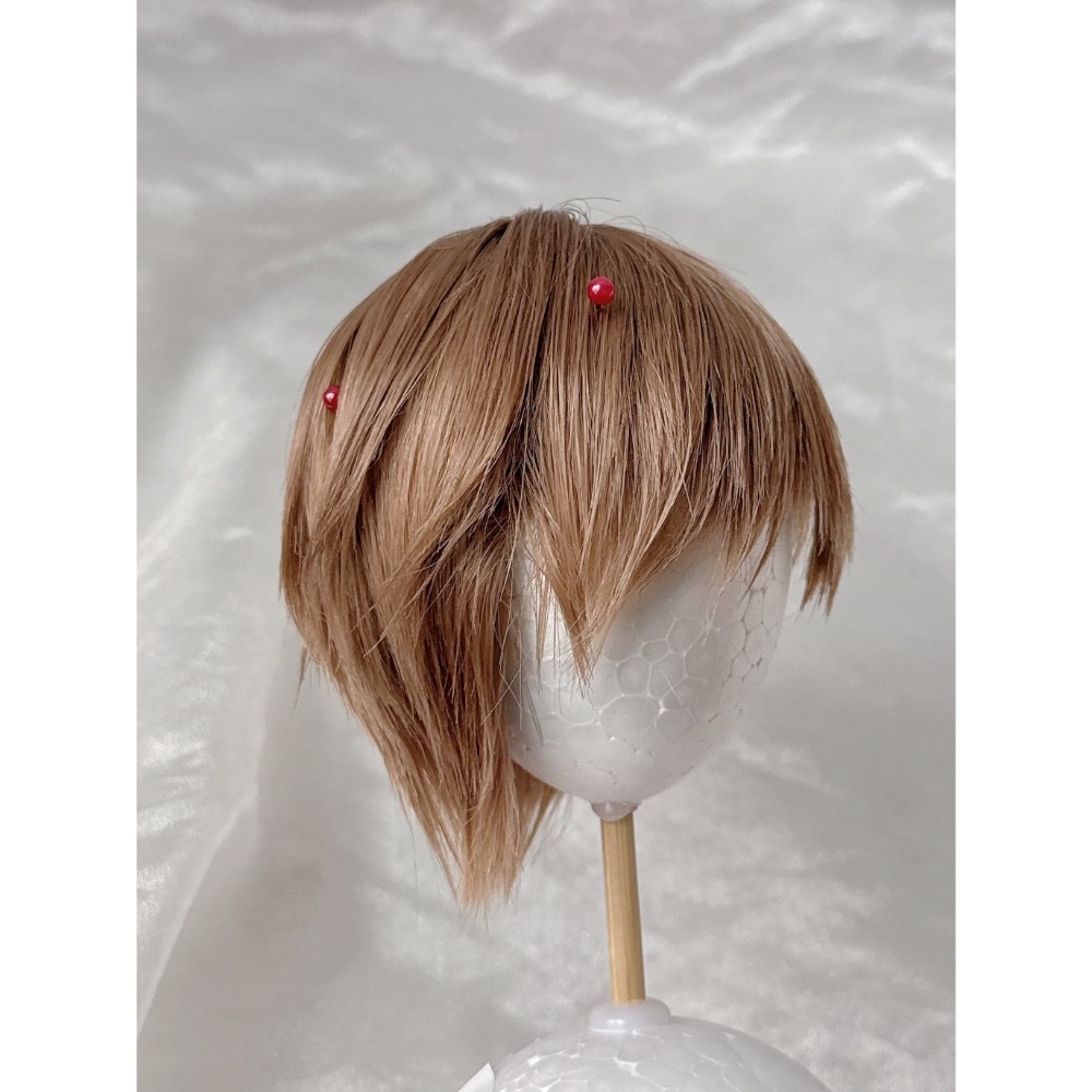 美品✨三分手改毛 少年髮 21-22頭圍 bjd 假髮 川味燒-細節圖4