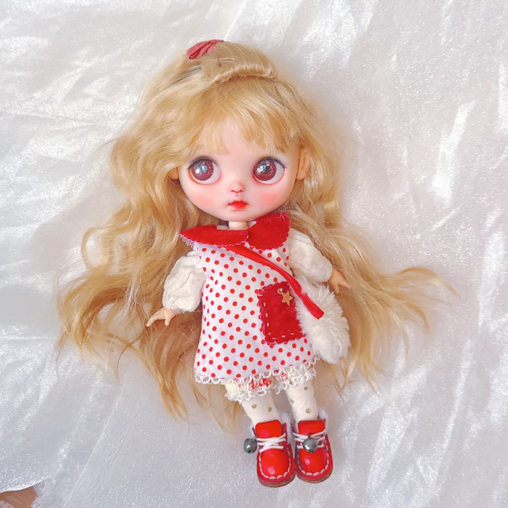 Weiwei改娃 泡泡布 可動眼 聖誕特別版大全套 Blythe 泡泡瑪特-細節圖10