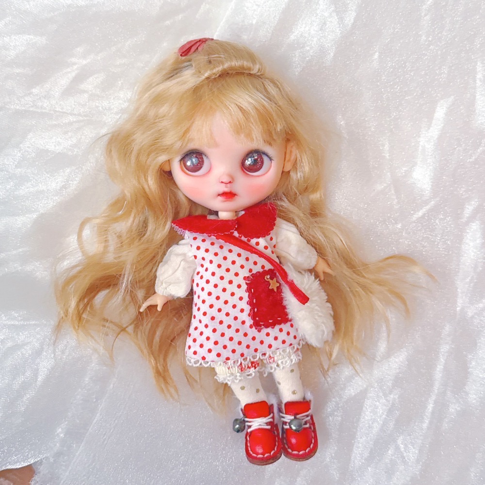 Weiwei改娃 泡泡布 可動眼 聖誕特別版大全套 Blythe 泡泡瑪特-細節圖10