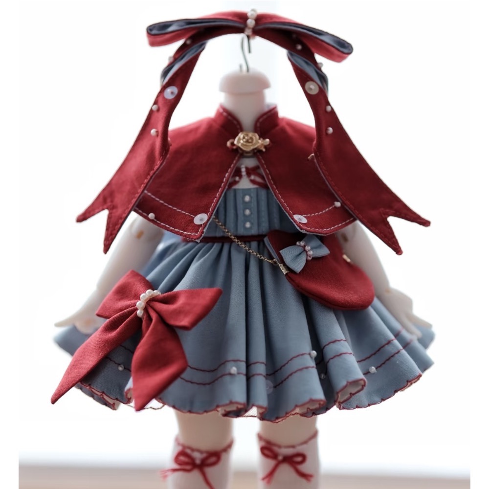 美品✨大六分 bjd 娃衣《在逃甜心》大全套 半兩煙花 6分 yosd-細節圖3