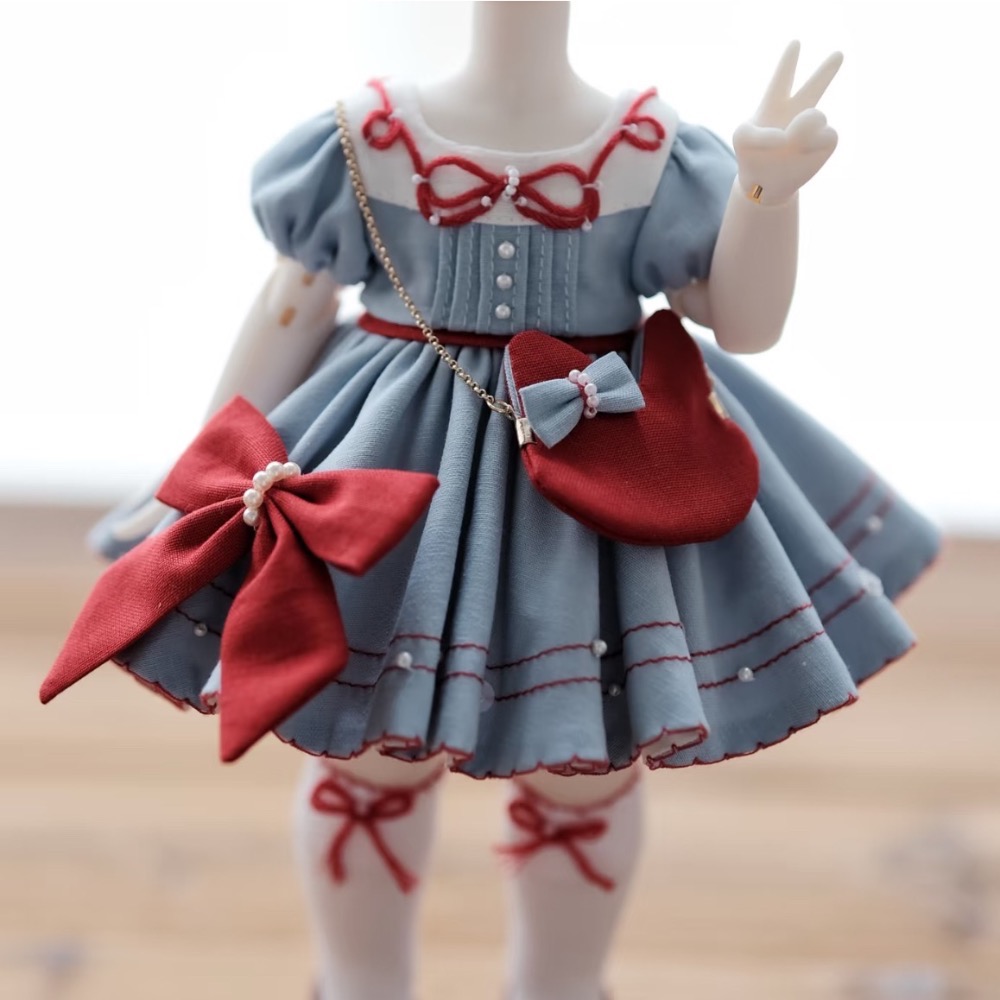 美品✨大六分 bjd 娃衣《在逃甜心》大全套 半兩煙花 6分 yosd-細節圖4
