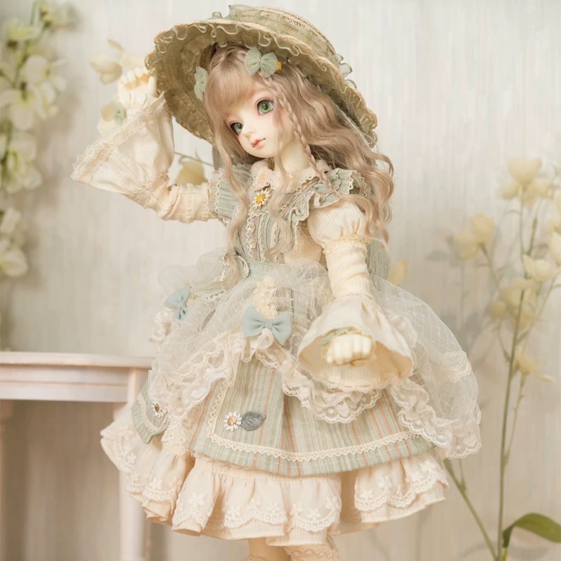 幻之風 大四娃衣《向日葵之約》bjd 娃衣-細節圖5