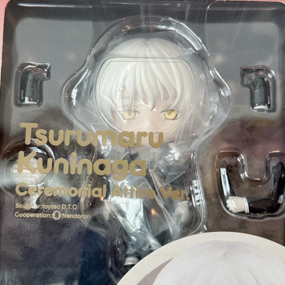 全新含特典🦩鶴丸國永 祝裝 黏土人 2807 刀劍亂舞  gsc goodsmile-細節圖3