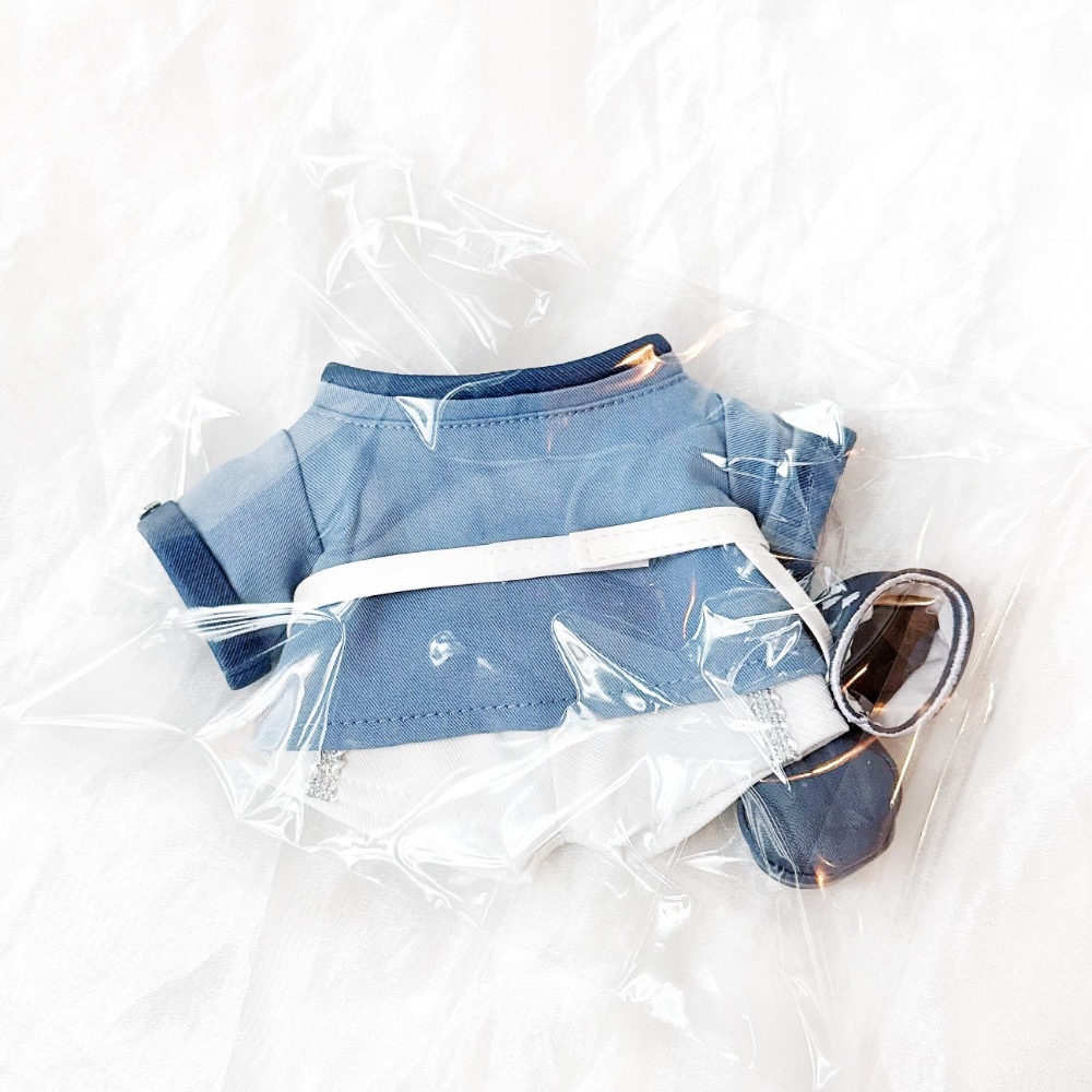 20cm 棉花娃衣 熾冬王爵四件組 奶電響鈴 宮廷風-細節圖4