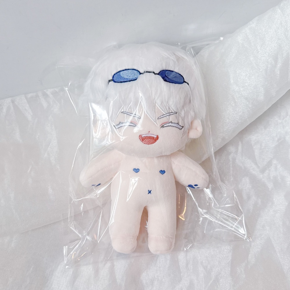 20cm 棉花娃 有骨青顏 五條悟屬性 貓爪星冰樂-細節圖2